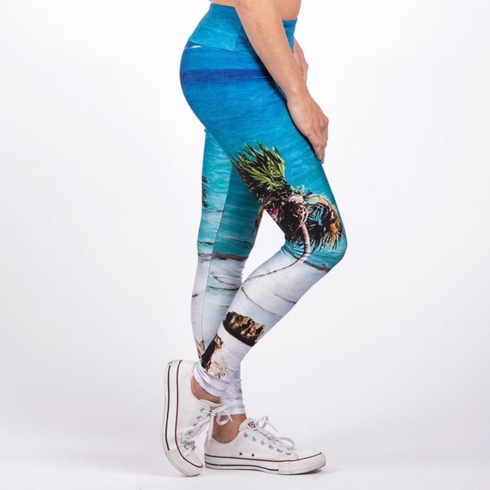 RARE Goldsheep Breezy Palm Leggings